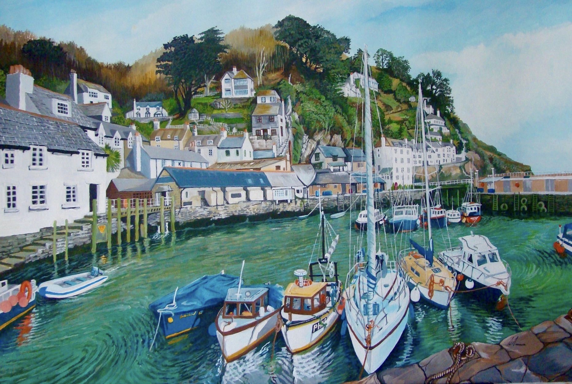 Polperro by David Truman