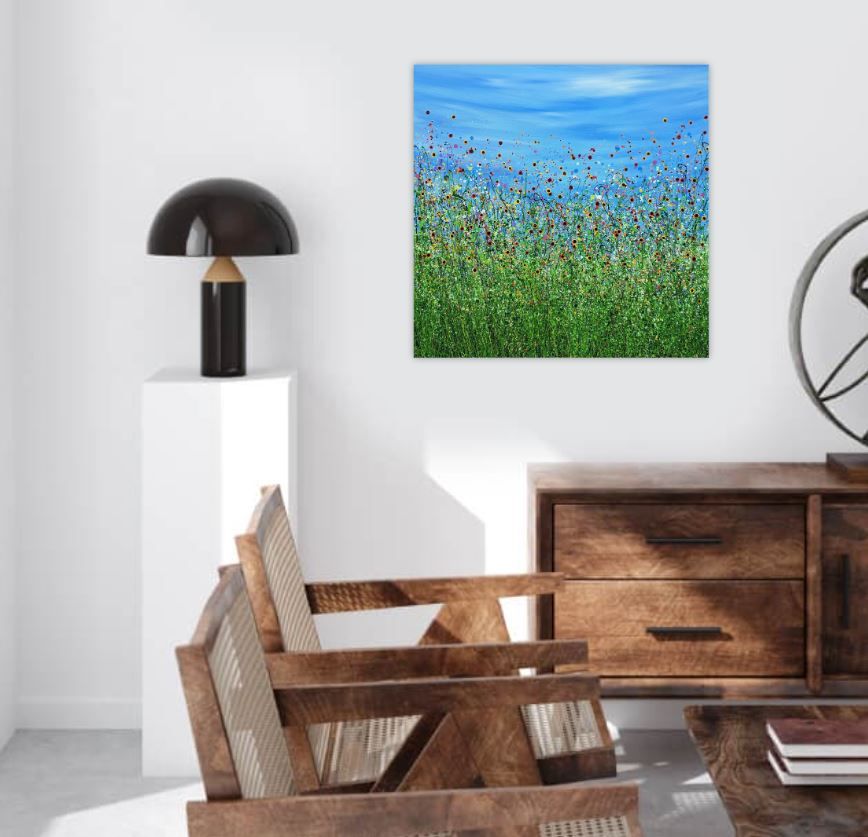 Morning Poppy Meadows #17 by Lucy Moore - Secondary Image