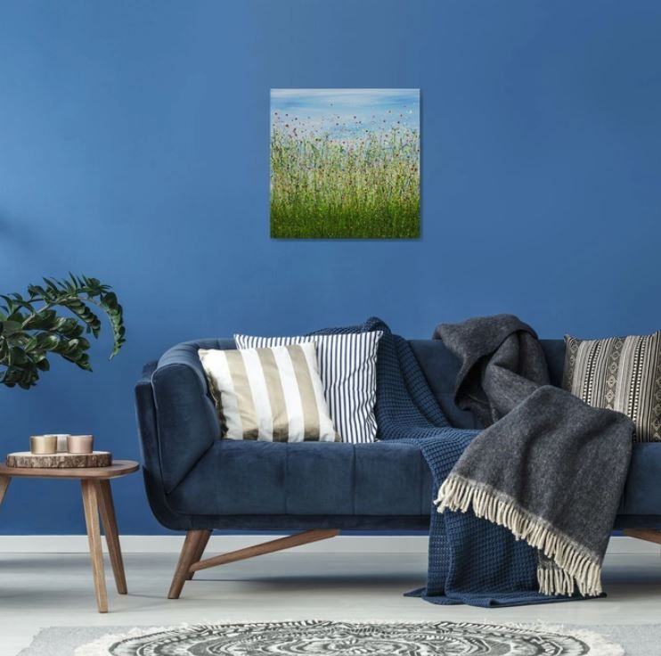 Morning Poppy Meadows #13 by Lucy Moore - Secondary Image