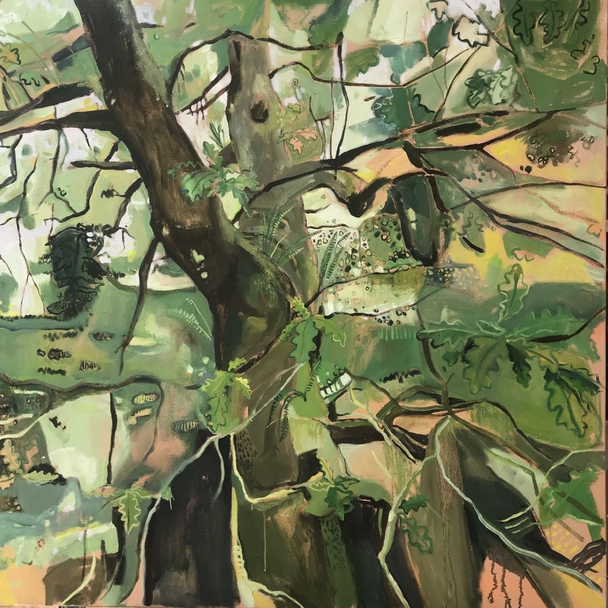 Puck's Glen Trossachs I by Elaine Kazimierczuk