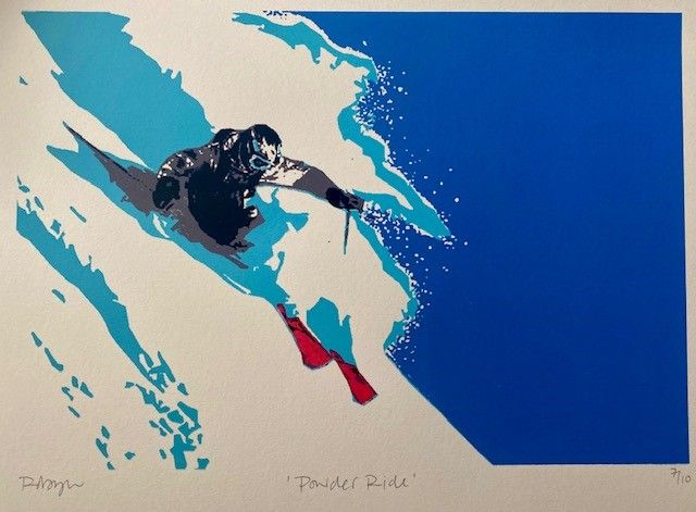 Powder Ride by Robyn Forbes