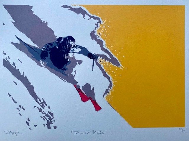 Powder Ride by Robyn Forbes