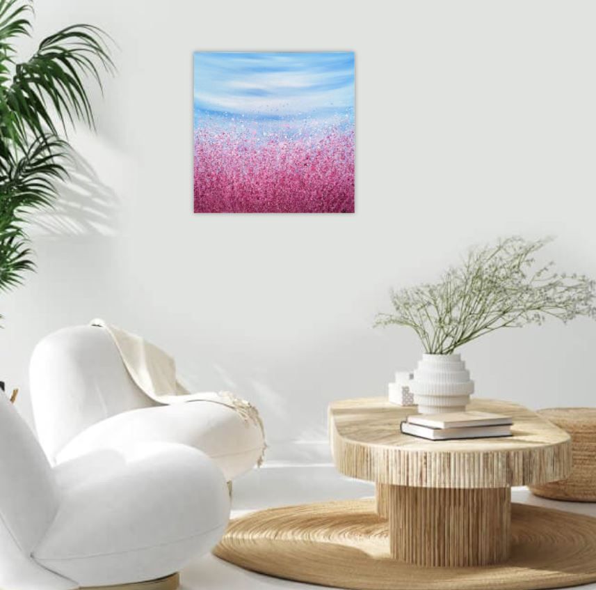 Fuchsia Radiance #5 by Lucy Moore - Secondary Image