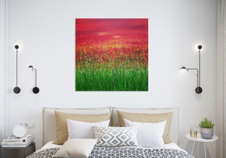 Red Sky At Night #5 by Lucy Moore - Secondary Image