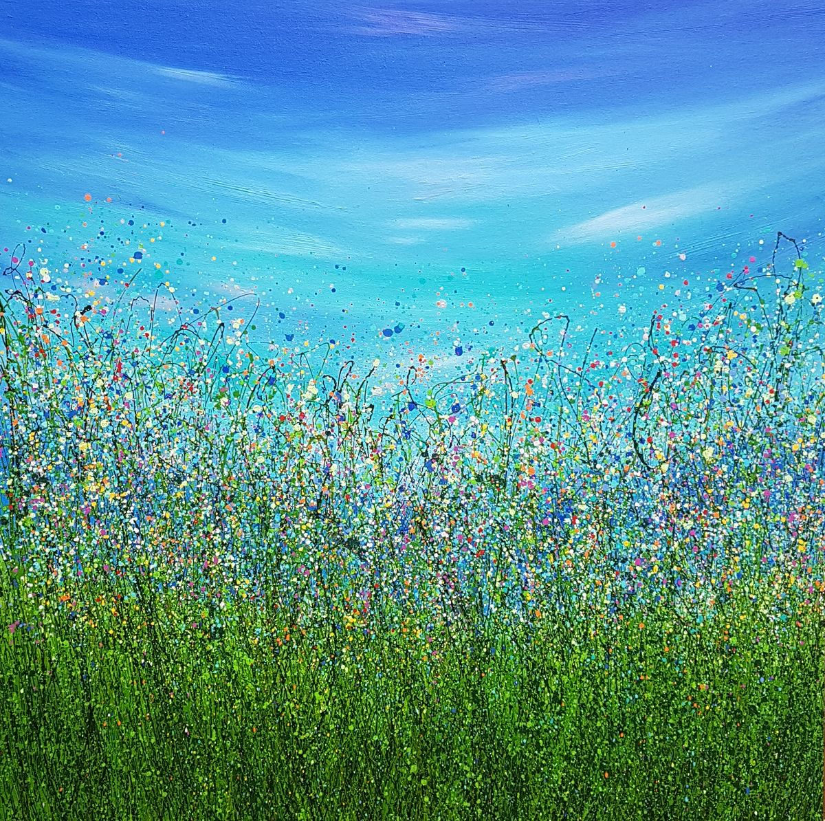 Reflected Above - Aurora Borealis #4 by Lucy Moore