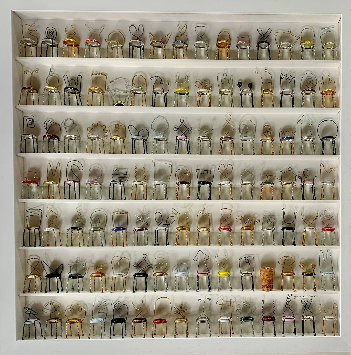 Champagne Chairs by Joanne Tinker