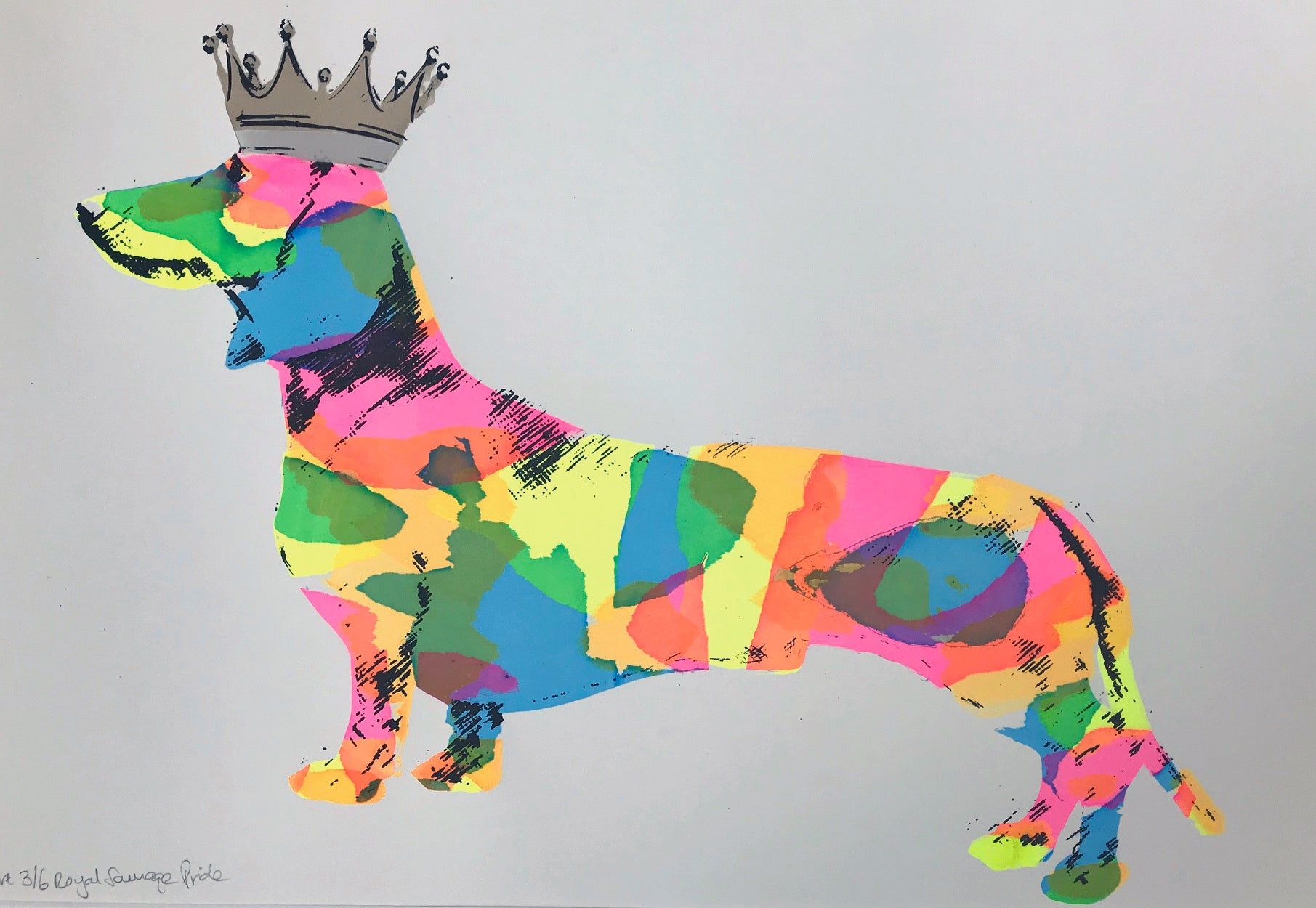 Royal Sausage Pride VI by Charlotte Gerrard