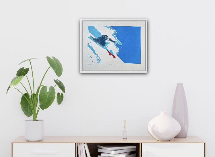 Powder Ride by Robyn Forbes - Secondary Image