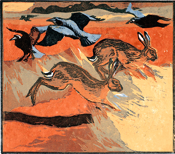 Hares & Rooks II by Robert Greenhalf