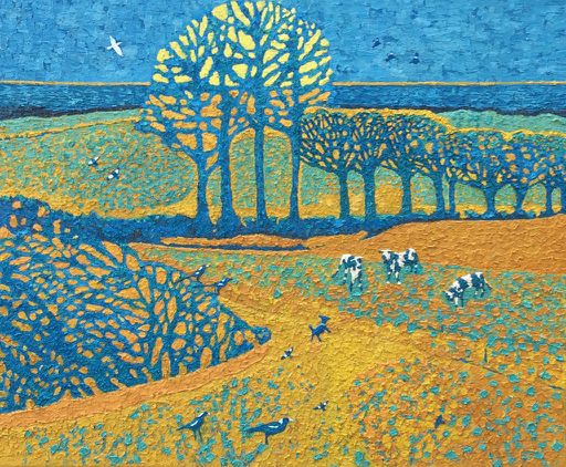 Singing the Blue Cows by Andrea Allen