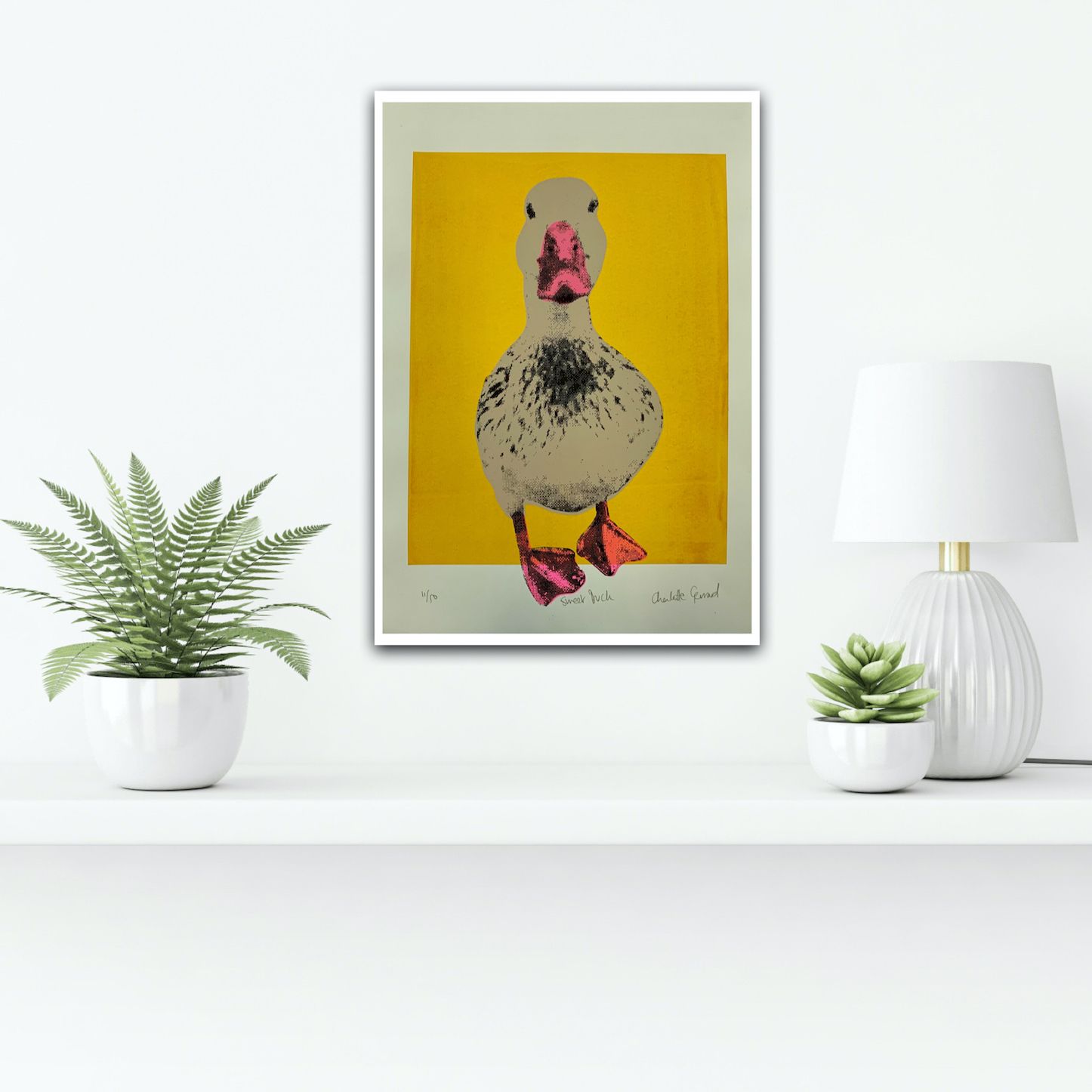 Sweet Duck by Charlotte Gerrard - Secondary Image