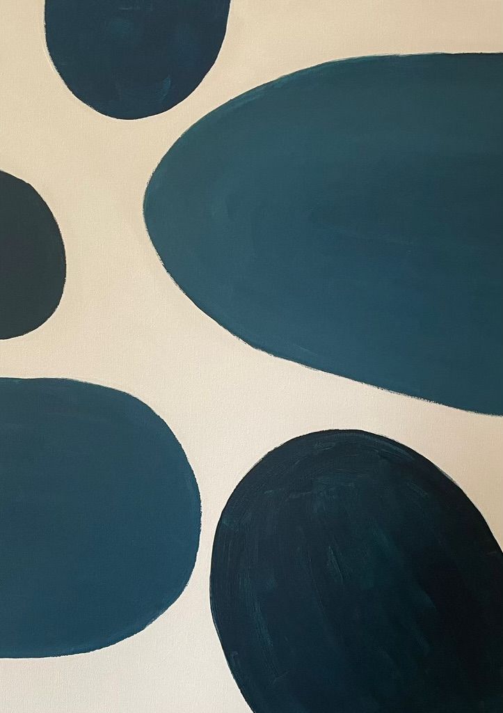 Blue Form 1 by Fleur Park