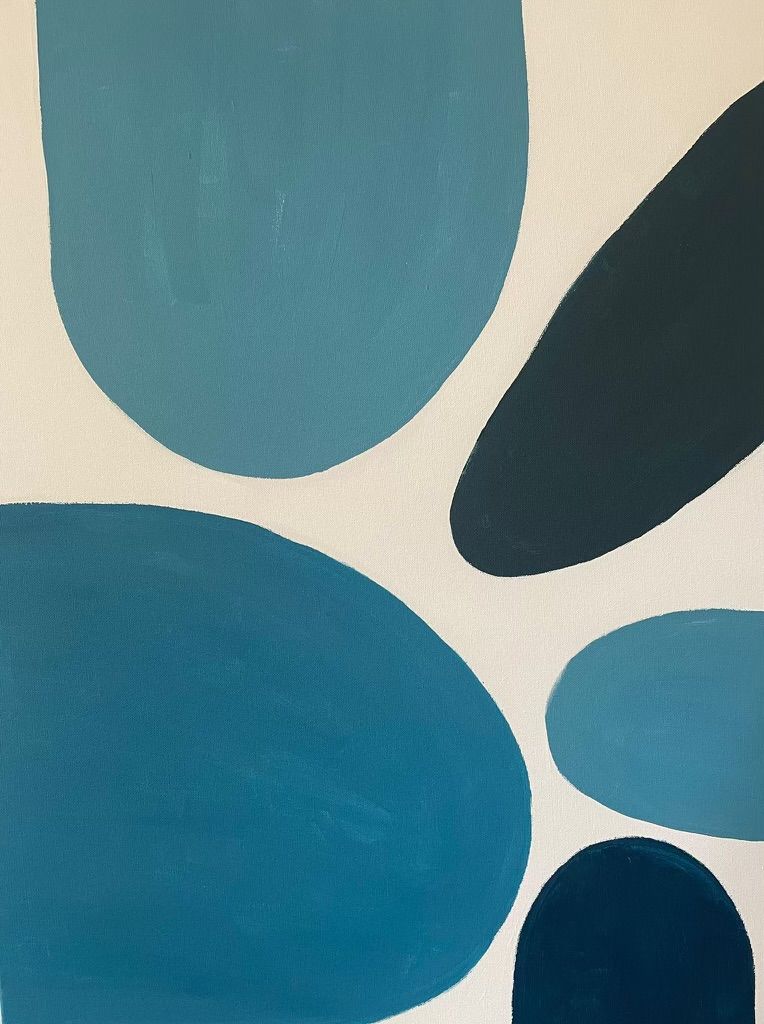 Blue Form 2 by Fleur Park