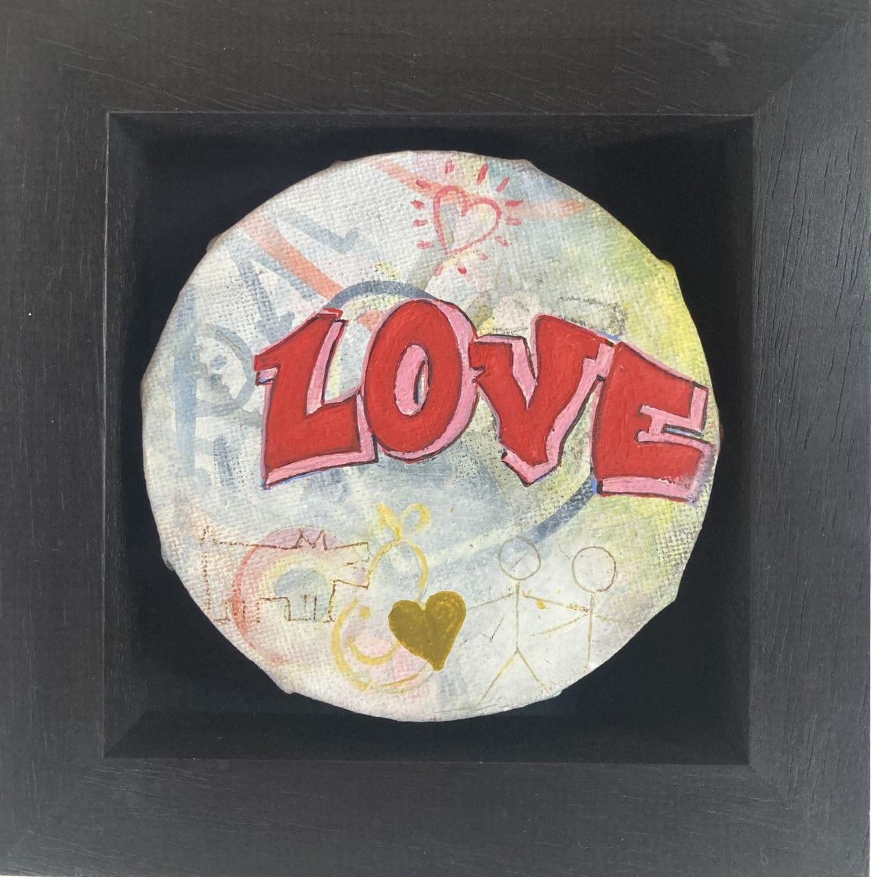 Pocket Graffiti Wall: LOVE by Dani Humberstone