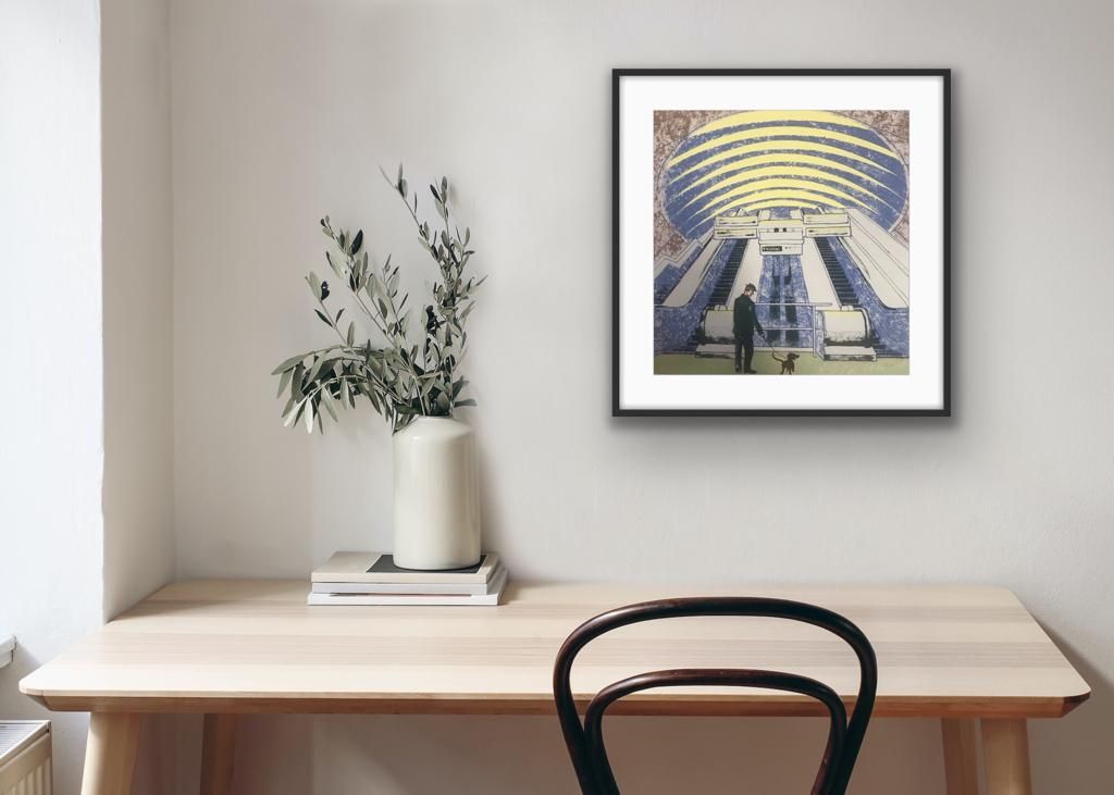 Wes Anderson's Dog - Canary Wharf by Mychael Barratt - Secondary Image