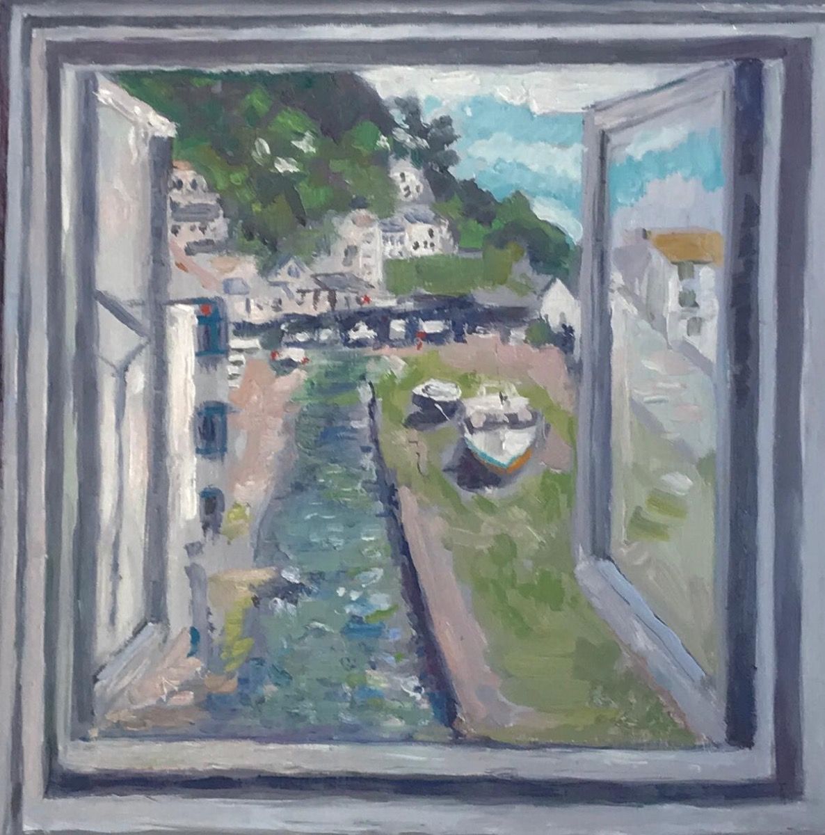 Polperro View by Eleanor Woolley